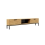 Szafka RTV-48 Drewno Lite Dąb Loft Lakier Rozmiary od 100 cm do 200 cm PREMIUM